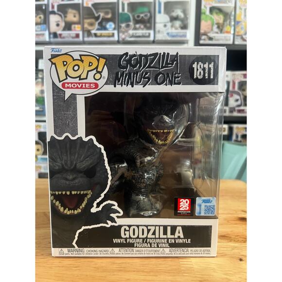 NEW IN HAND EXCLUSIVE SUPER Godzilla Minus One Funko Pop #1811 Anime Movies LE - Picture 1 of 6